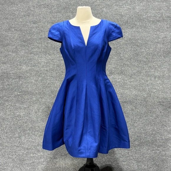 Halston Heritage Dress Womens 10 Evening Collection Silk Blend Cap Sleeve Formal Halston Heritage Dress Womens 10 Evening Collection Silk Blend Cap Sleeve Formal